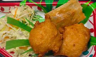 香川で弁当の配達をしている三和食品の日替わりメニュー
