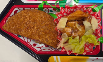 香川で弁当の配達をしている三和食品の日替わりメニュー